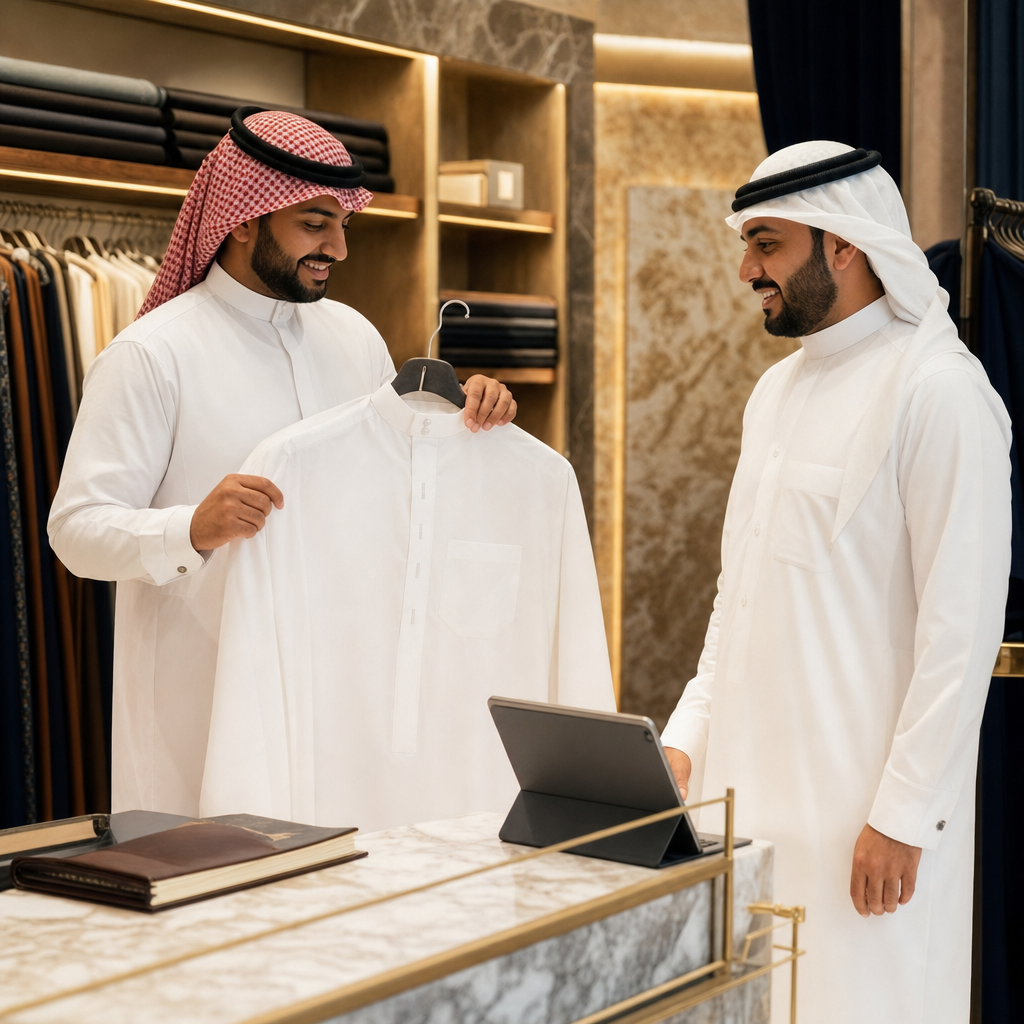 كيف تزيد الإحالات والتوصيات لمحل الثوب السعودي بذكاء